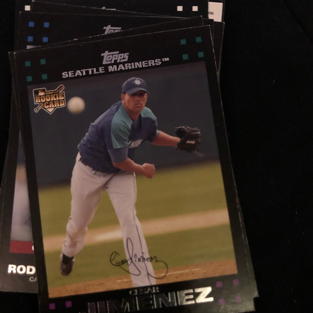Signed sports cards